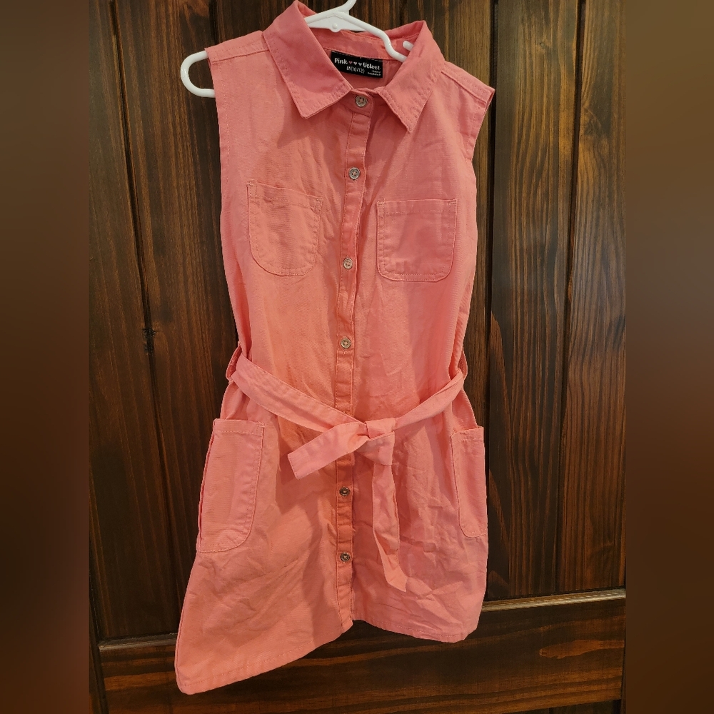 Girls Summer dress with pockets